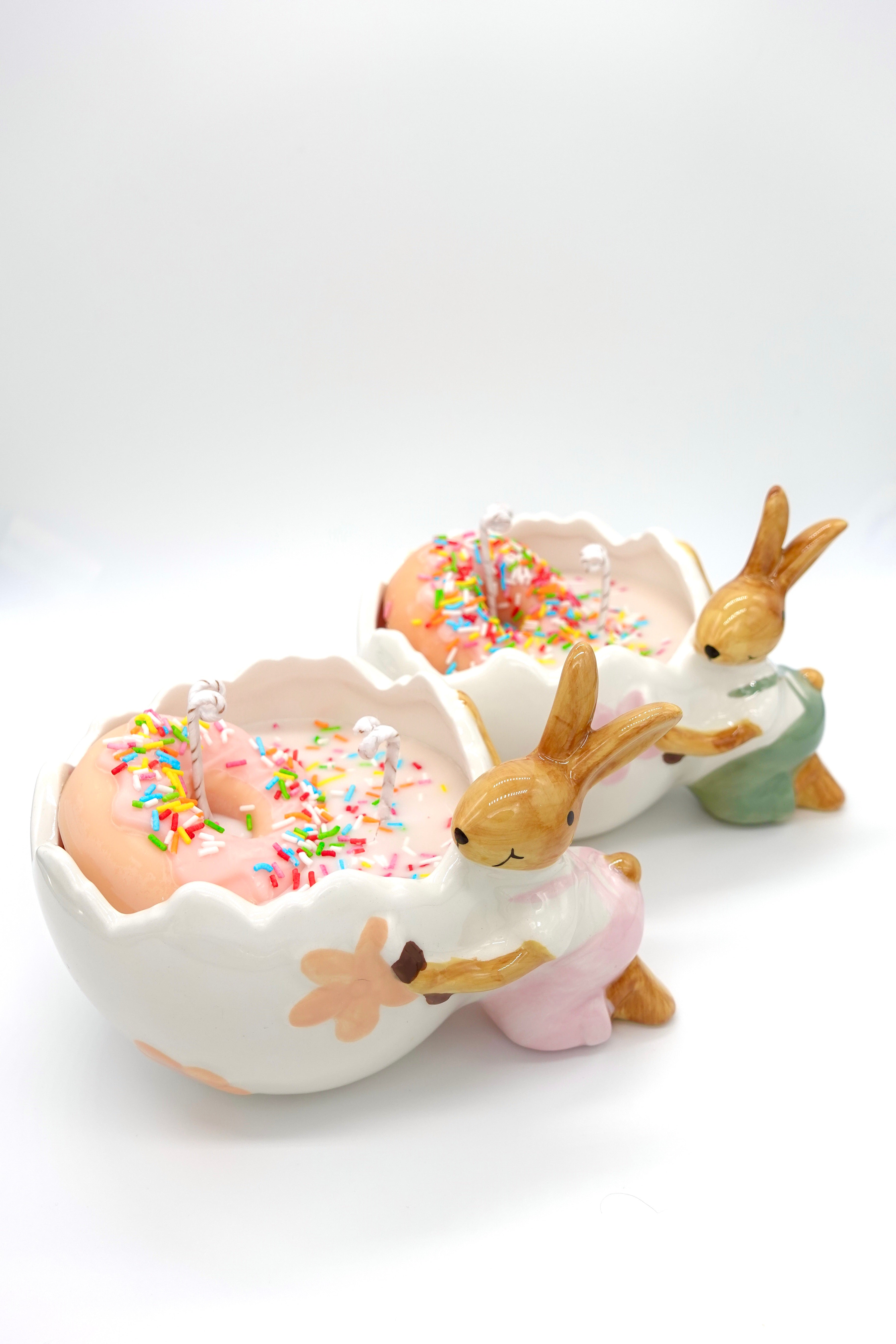 Vela XL Leche con donuts