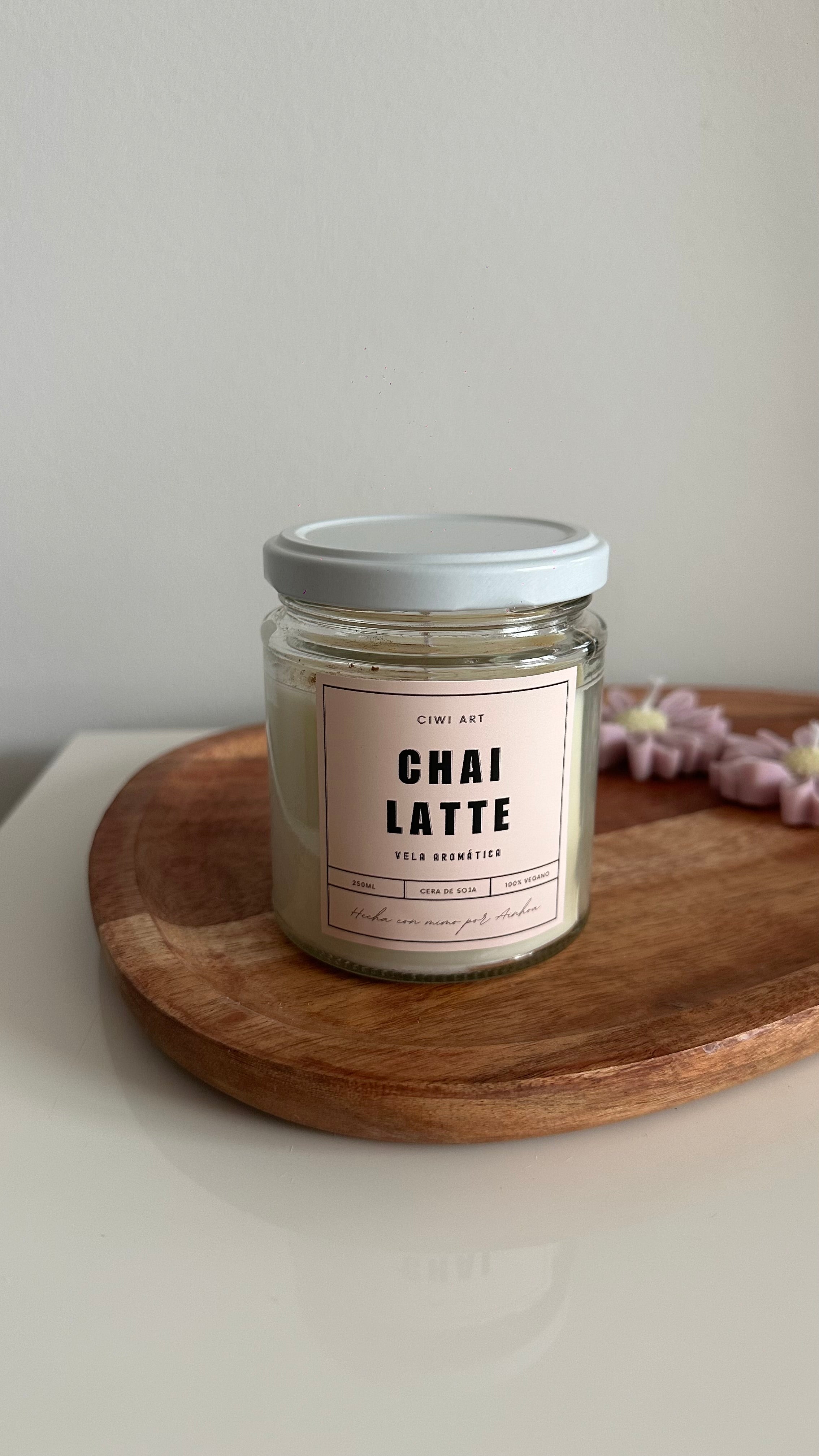 Vela aromática CHAI LATTE