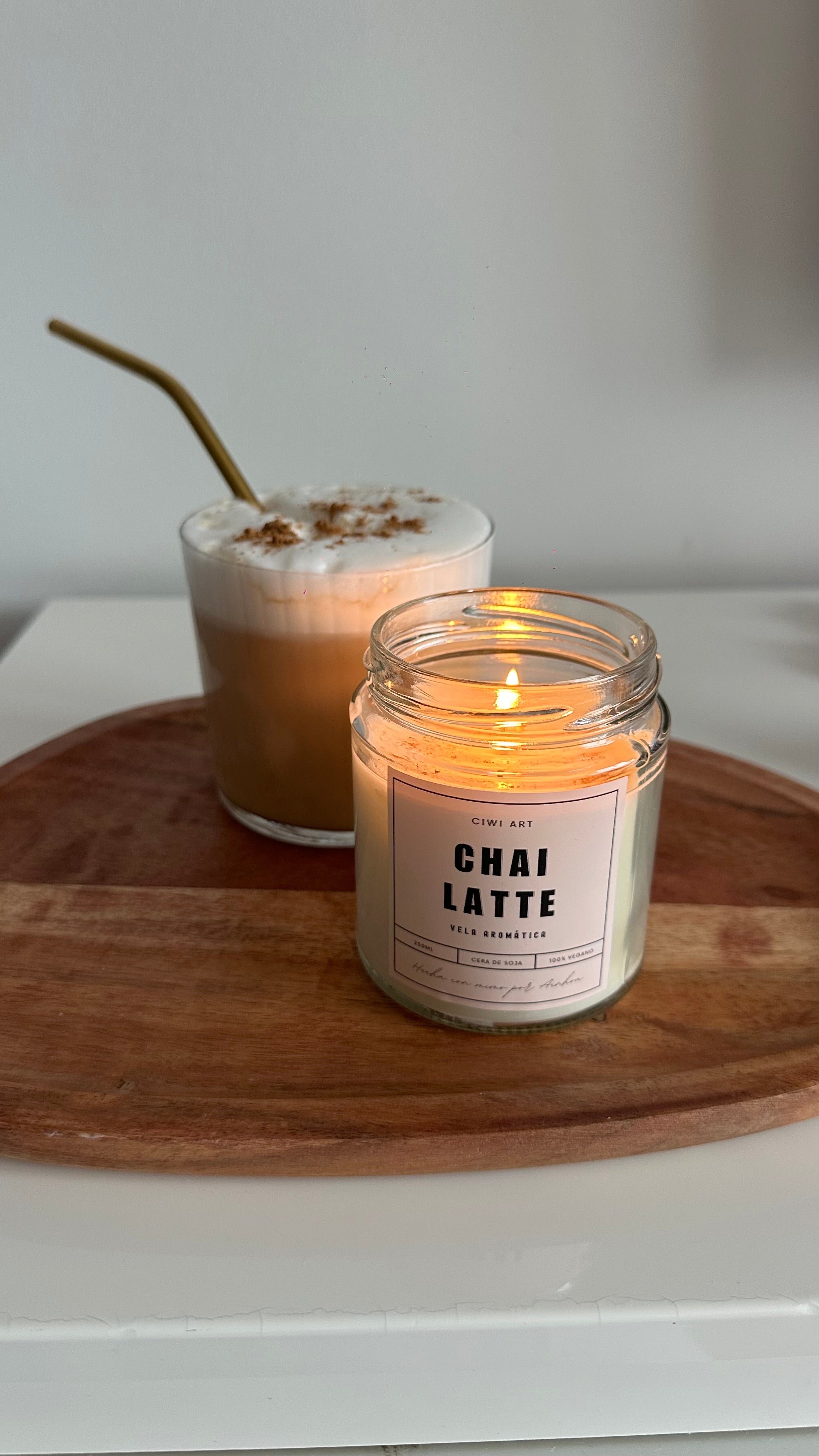 Vela aromática CHAI LATTE