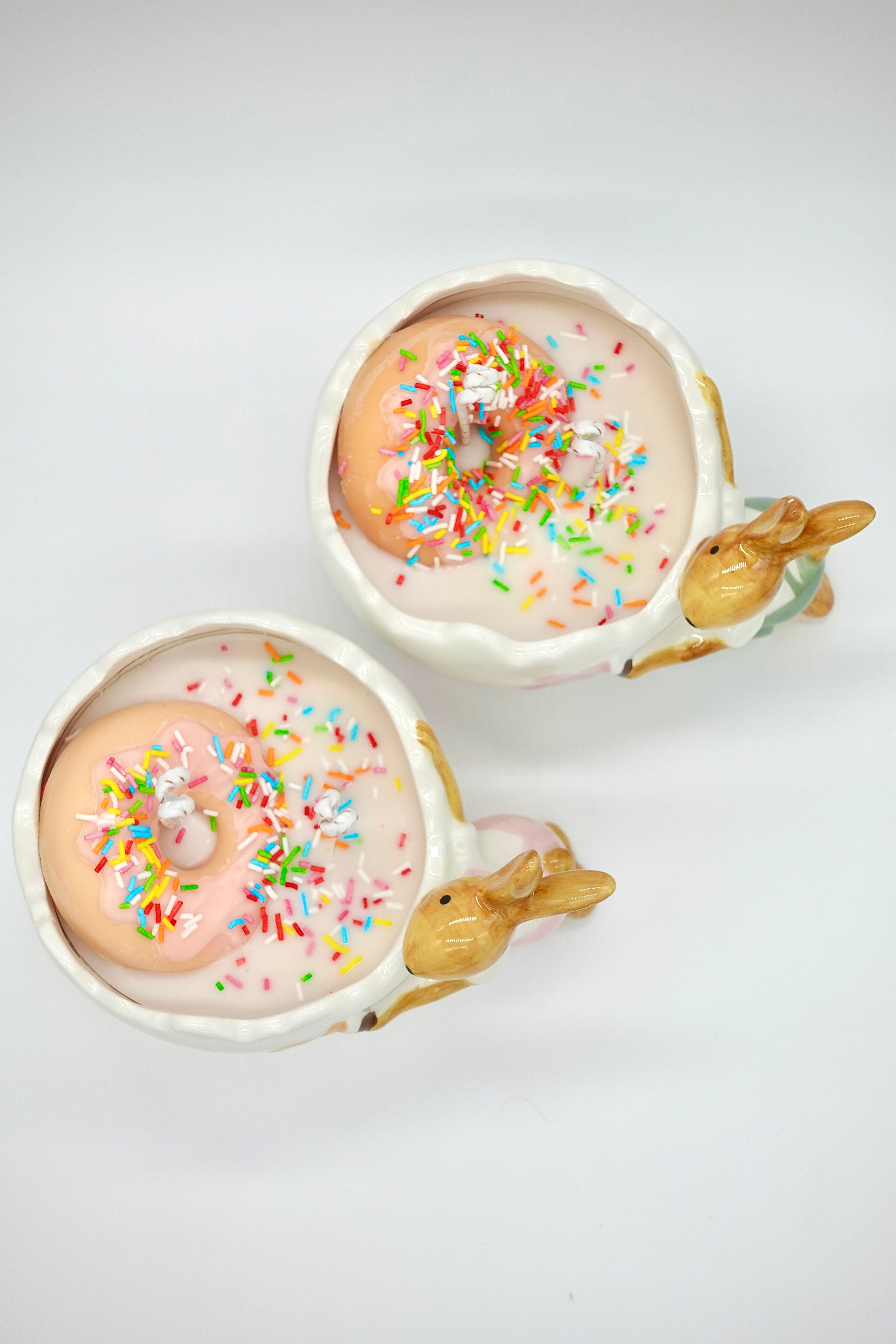 Vela XL Leche con donuts