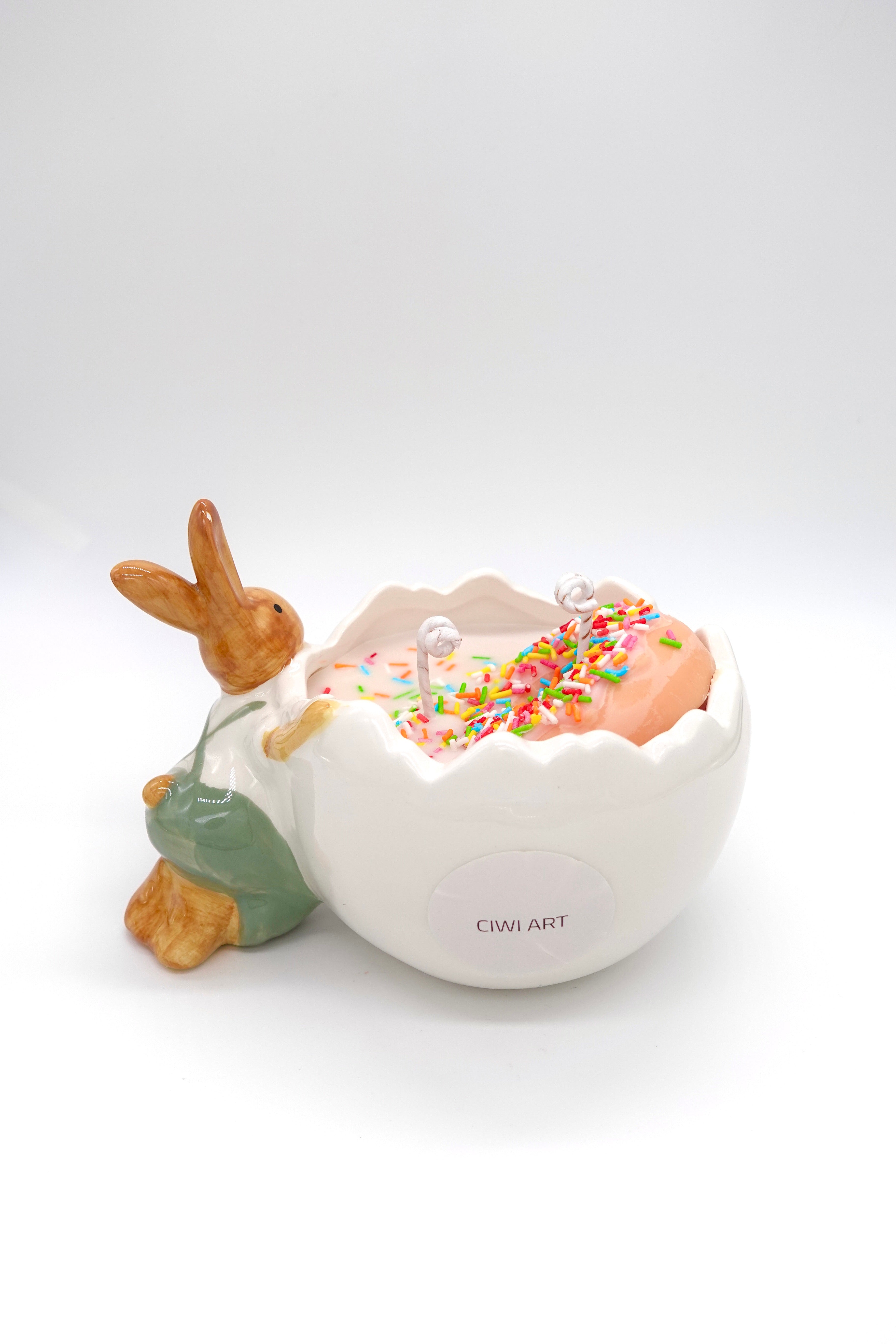 Vela XL Leche con donuts