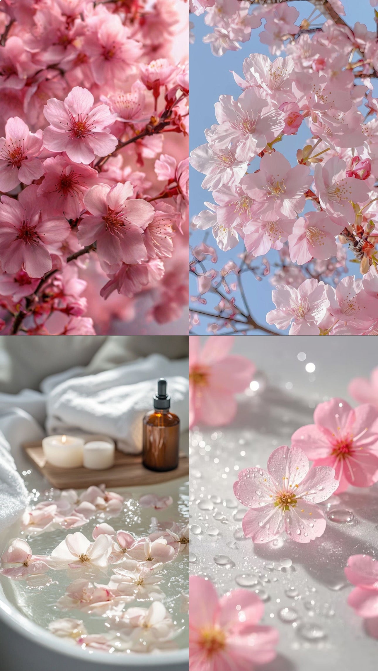 Flor de cerezo japonés 🌸 vela aromática 40h