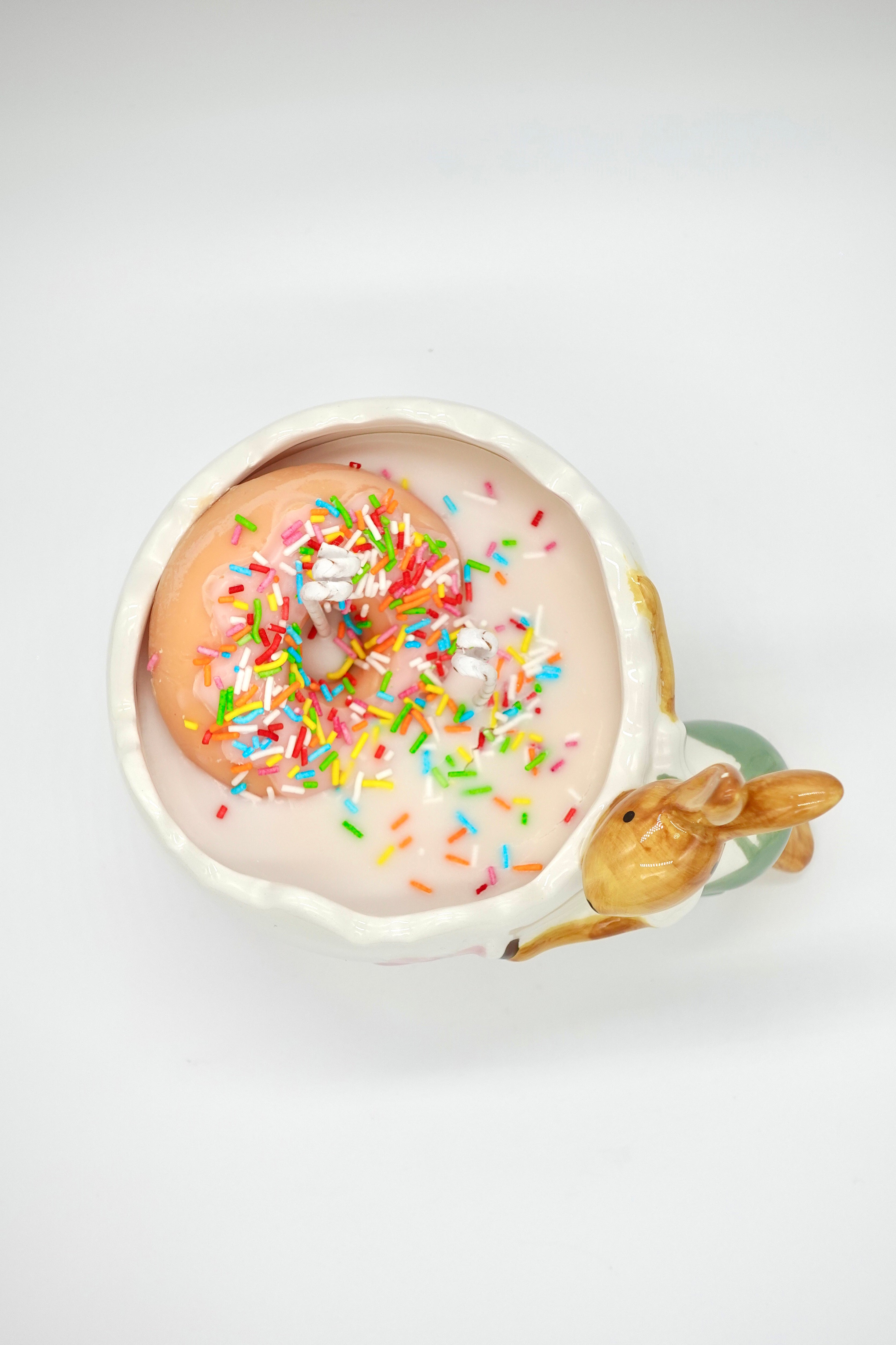 Vela XL Leche con donuts