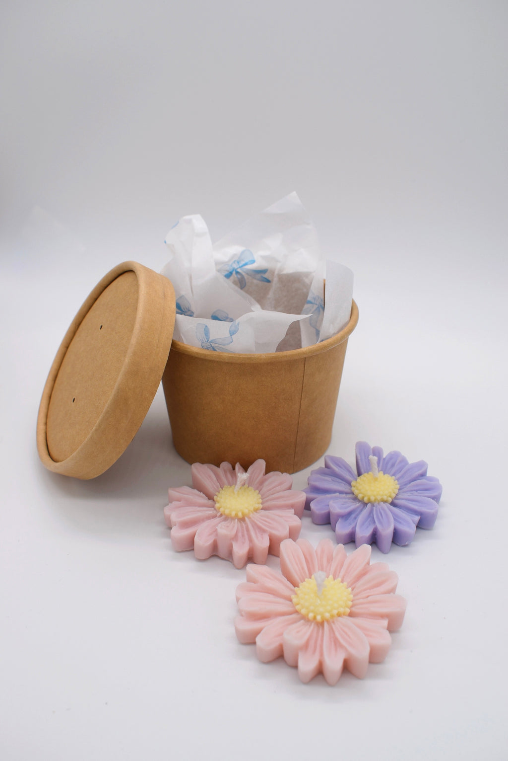 Velas flotantes Margaritas