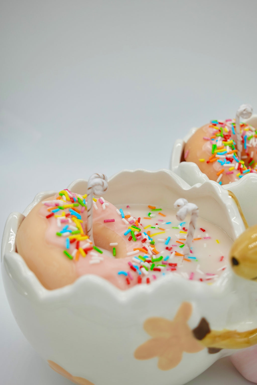 Vela XL Leche con donuts
