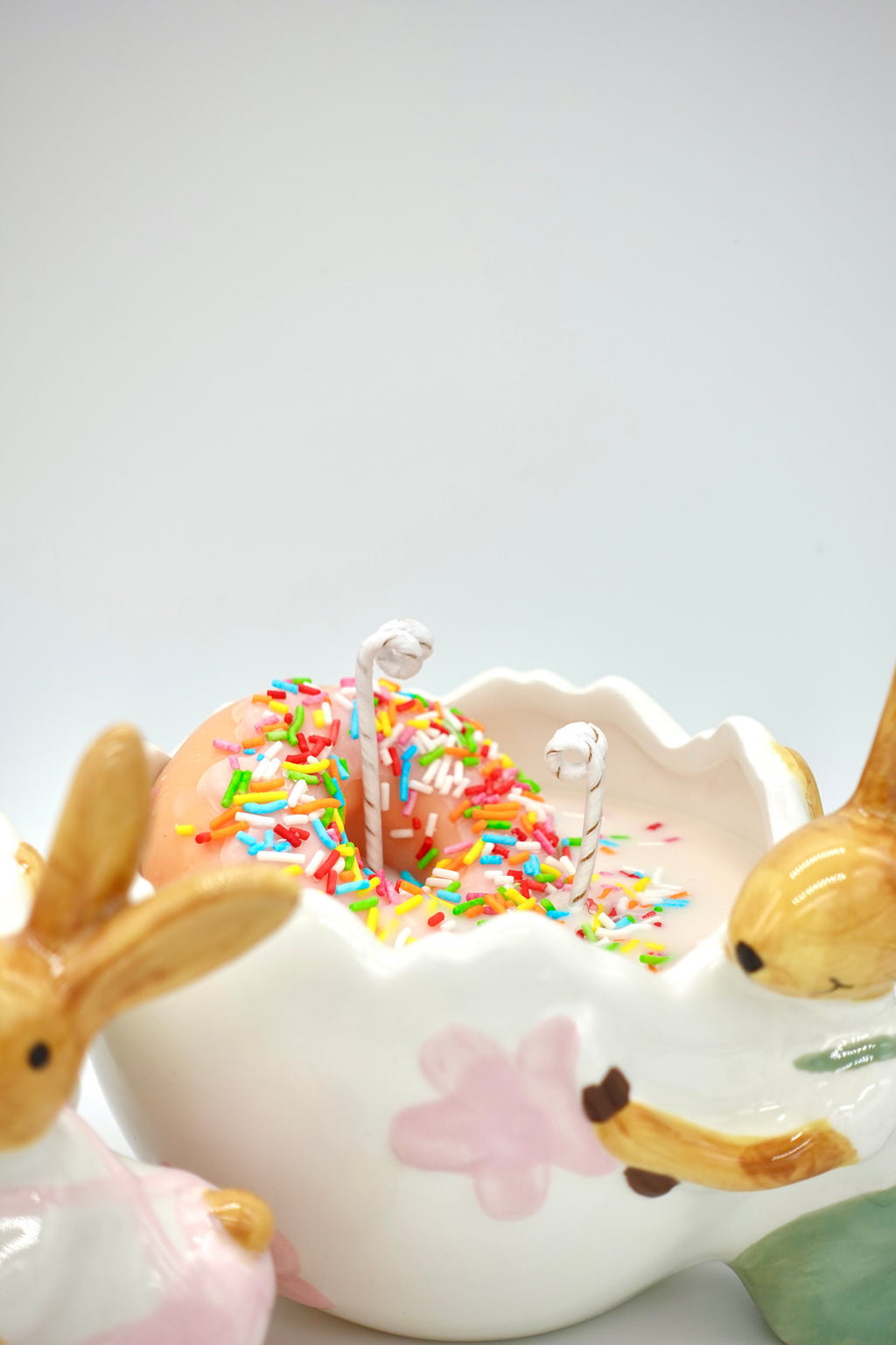 Vela XL Leche con donuts