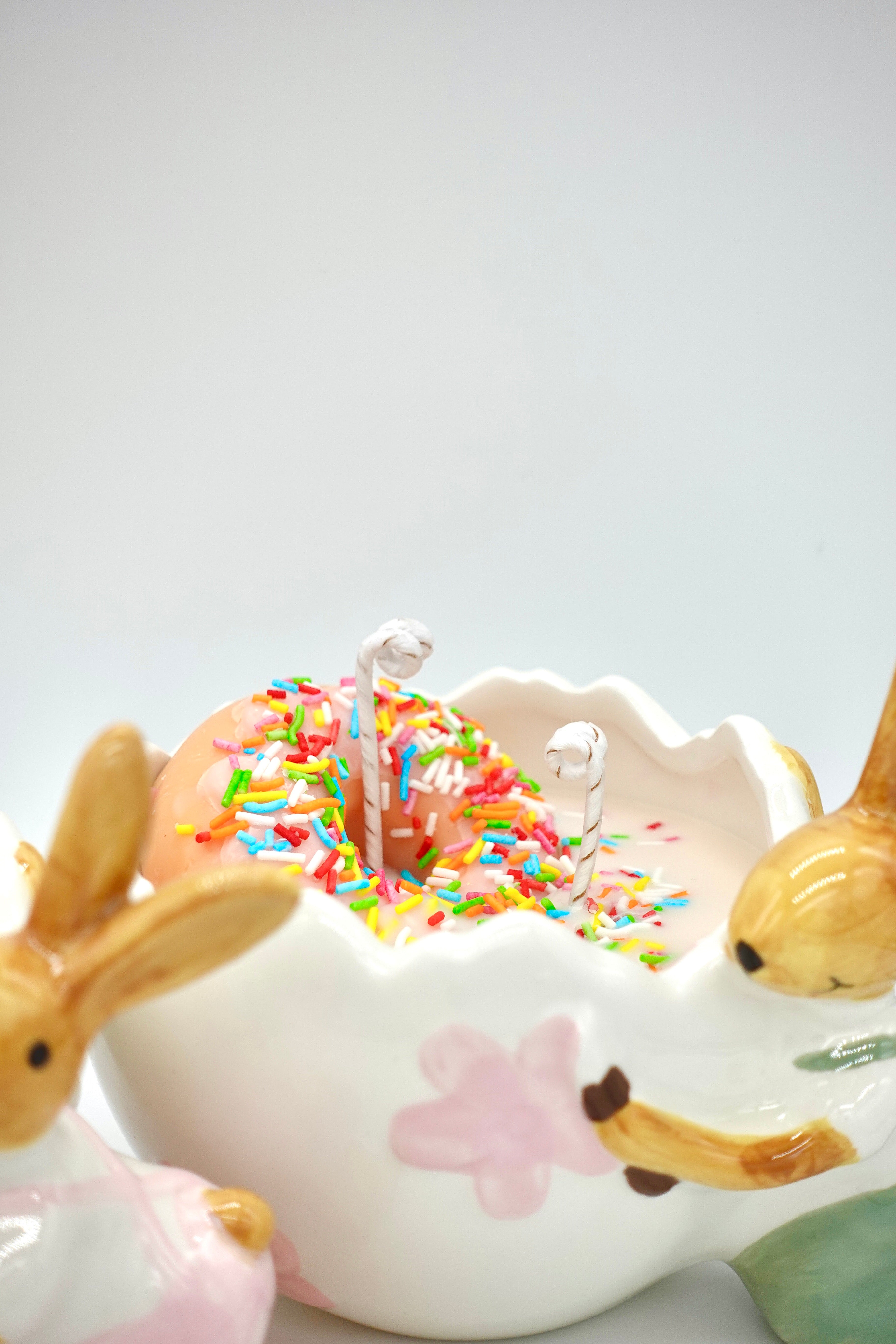 Vela XL Leche con donuts
